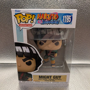 Funko Pop Vinyl Anime Naruto Shippuden Might Guy 1195 FRENLY BRICKS - Open 7 Days