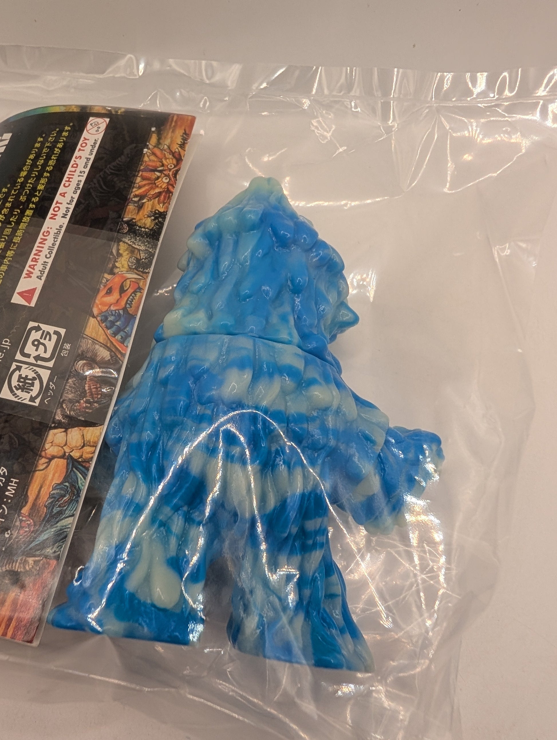 Maxtoys Ultraman Series Zazarn Sludge Kaiju Blue Limited Luminous Sofubi Figure FRENLY BRICKS - Open 7 Days
