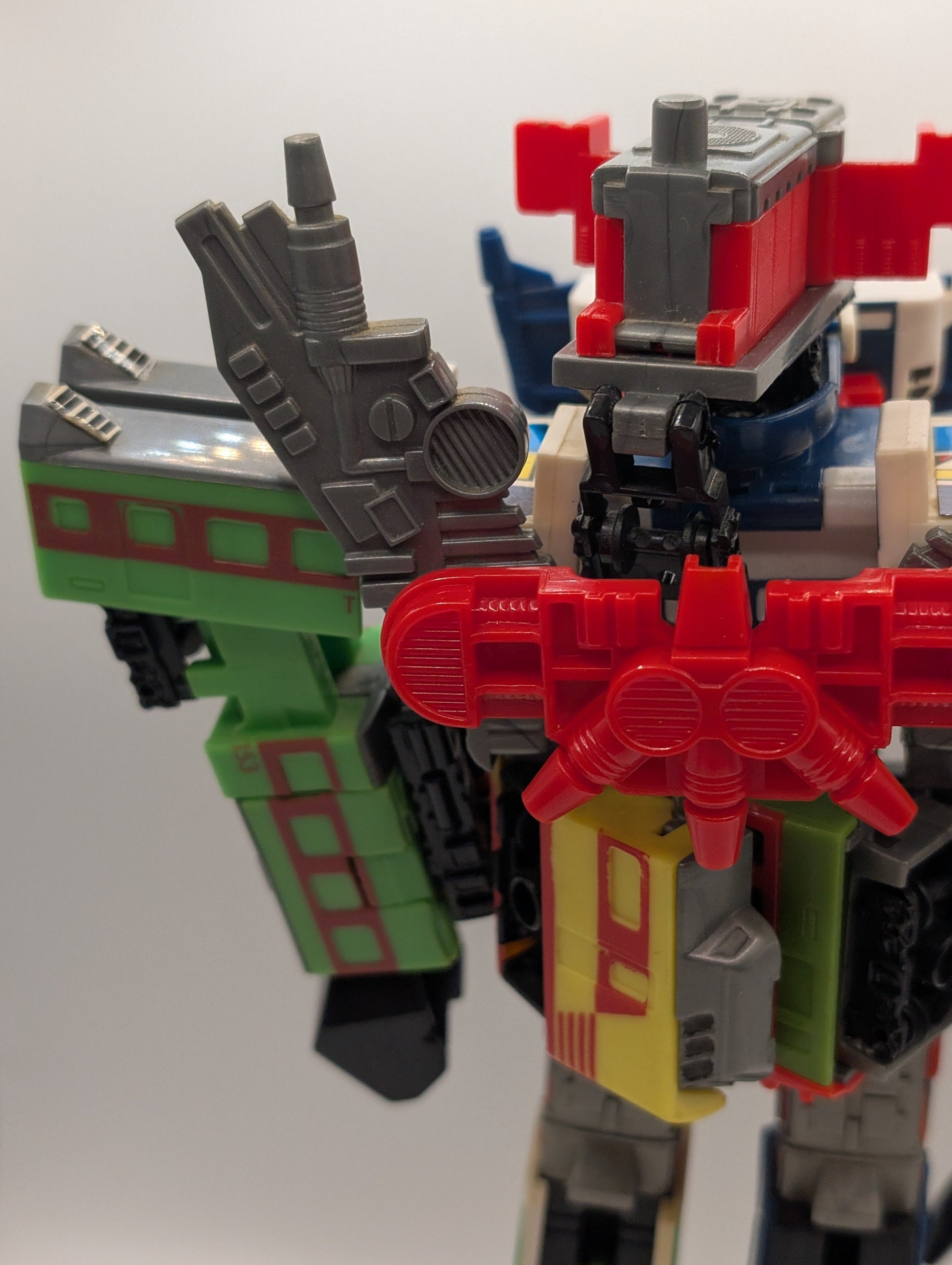 Transformers G1 RAIDEN trainbot bootleg ko figure Complete FRENLY BRICKS - Open 7 Days