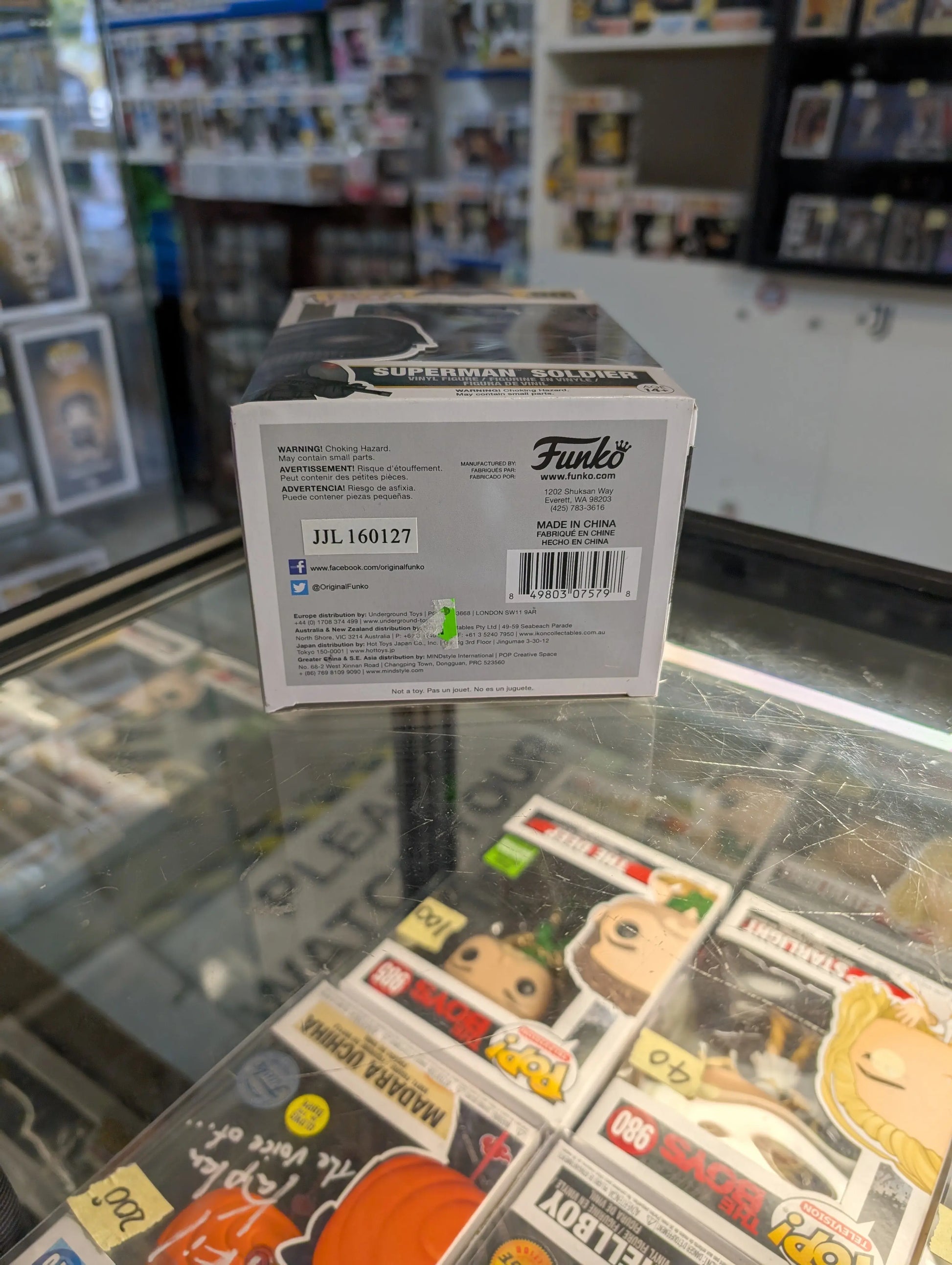 Funko Pop Vinyl Super Soldier #90 FRENLY BRICKS - Open 7 Days