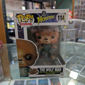 The Wolf Man 114 ~ Universal Monsters ~ Funko Pop Vinyl FRENLY BRICKS - Open 7 Days