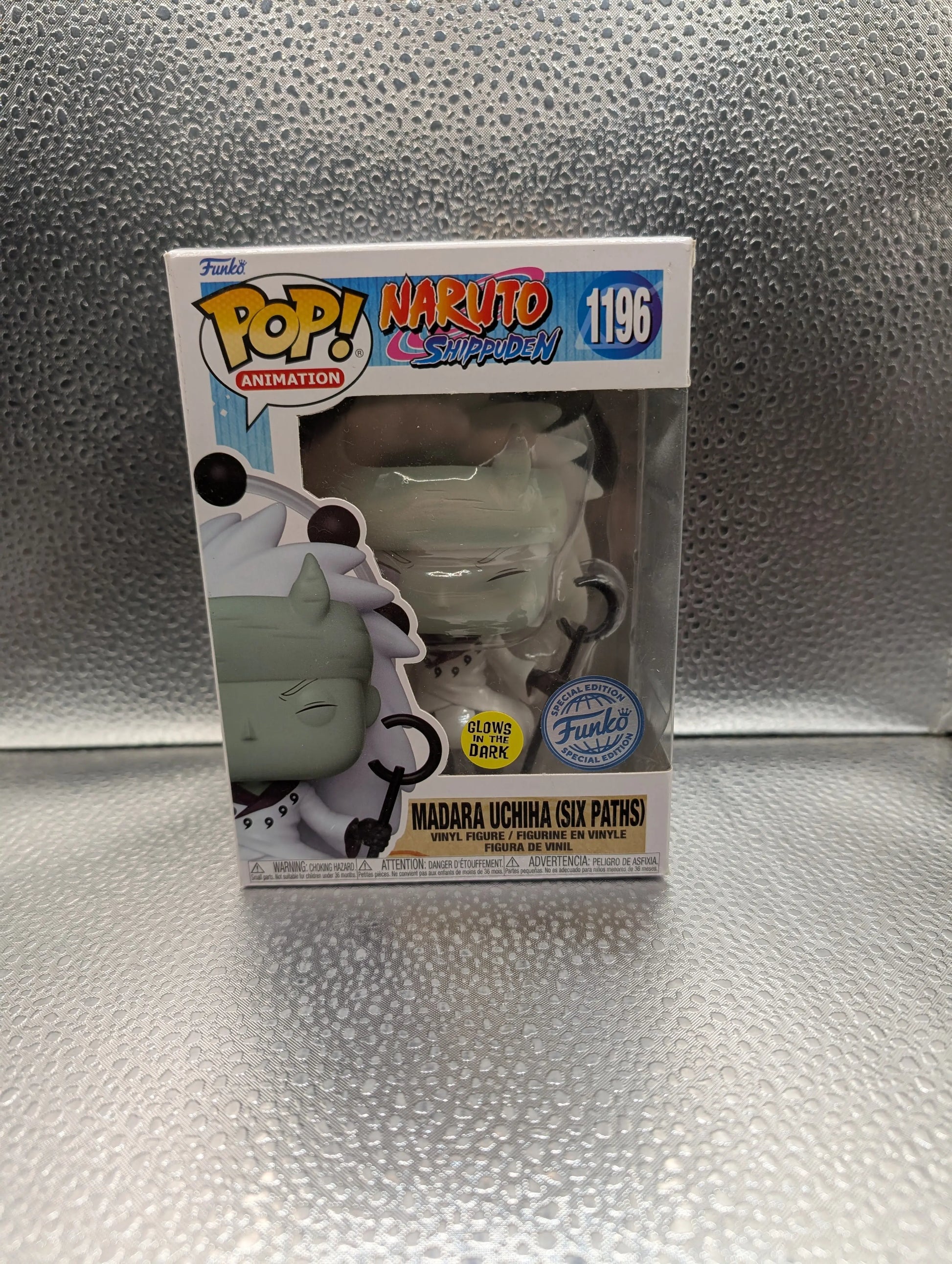 FUNKO Pop Vinyl Madara Uchiha Naruto #1196 FRENLY BRICKS - Open 7 Days