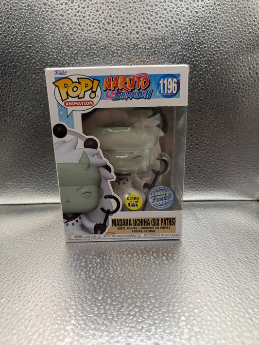 FUNKO Pop Vinyl Madara Uchiha Naruto #1196 FRENLY BRICKS - Open 7 Days