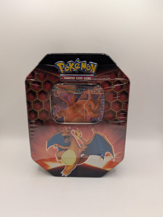 Hidden Fates Pokemon TCG Sealed Tin - 4 Booster Packs with Charizard GX FRENLY BRICKS - Open 7 Days