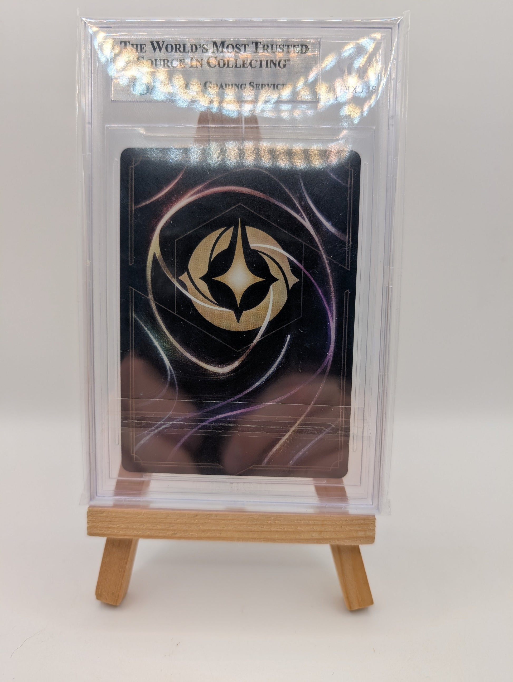 Lorcana Donald Duck - Pie Slinger (Enchanted) NM Holofoil Shimmering Skies BGS 9 FRENLY BRICKS - Open 7 Days