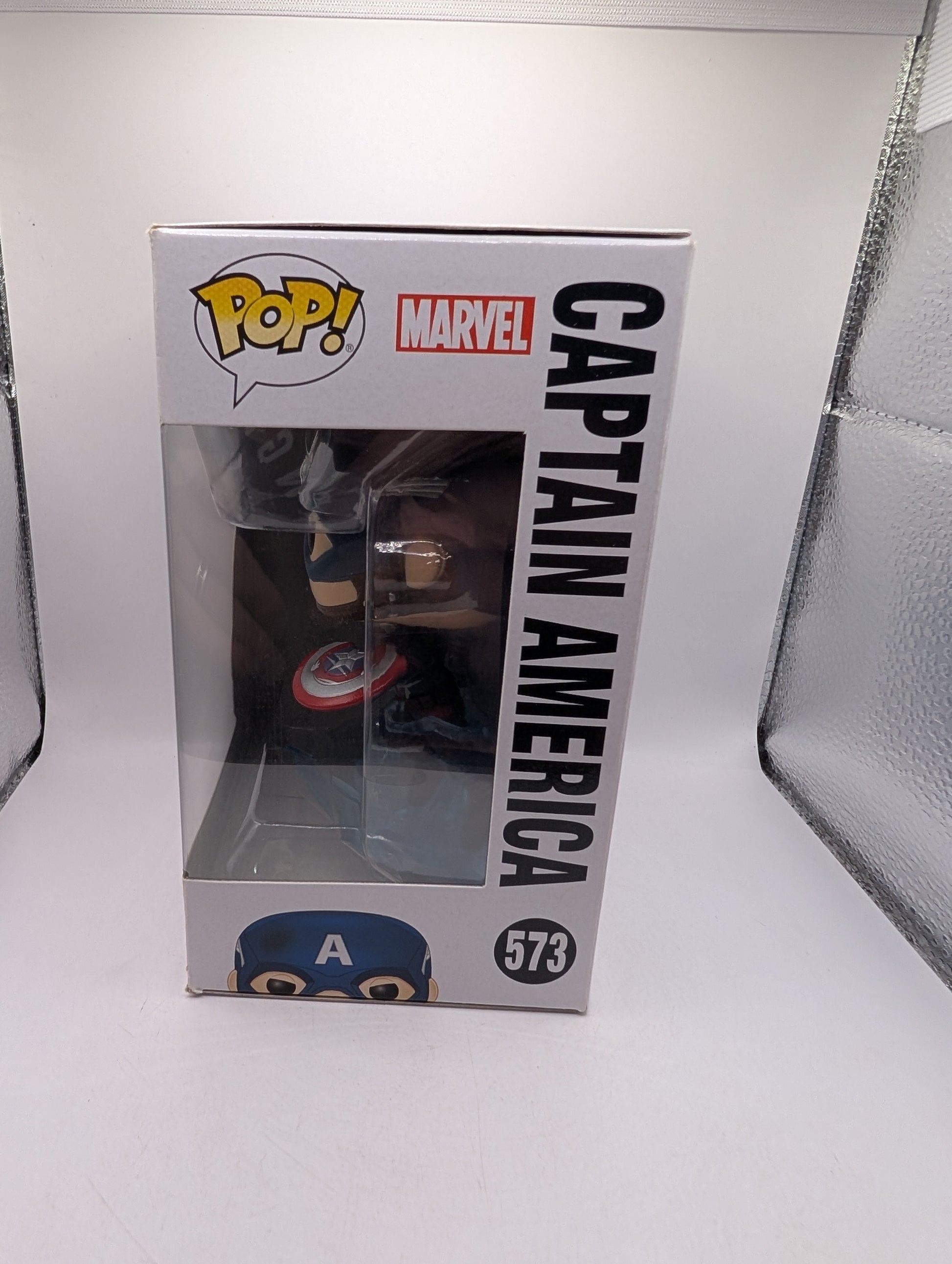 Funko Pop Vinyl - Marvel Avengers: Endgame - Captain America #573 FRENLY BRICKS - Open 7 Days