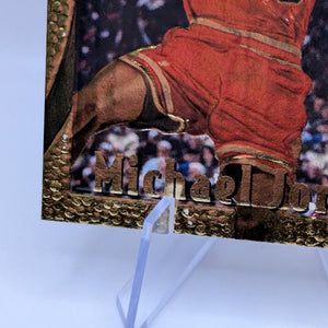 1994-95 Topps Embossed - Michael Jordan #121 Golden Idol FRENLY BRICKS - Open 7 Days