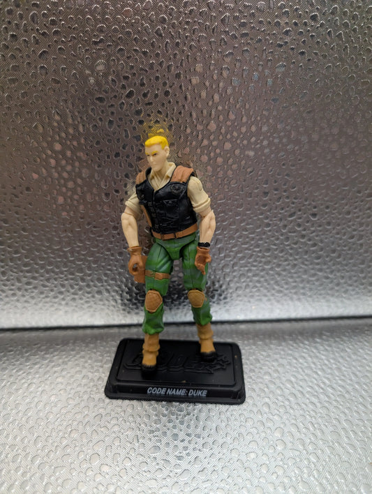 GI Joe Greatest Battles Duke V31 Loose Action Figure Hasbro 2009 FRENLY BRICKS - Open 7 Days