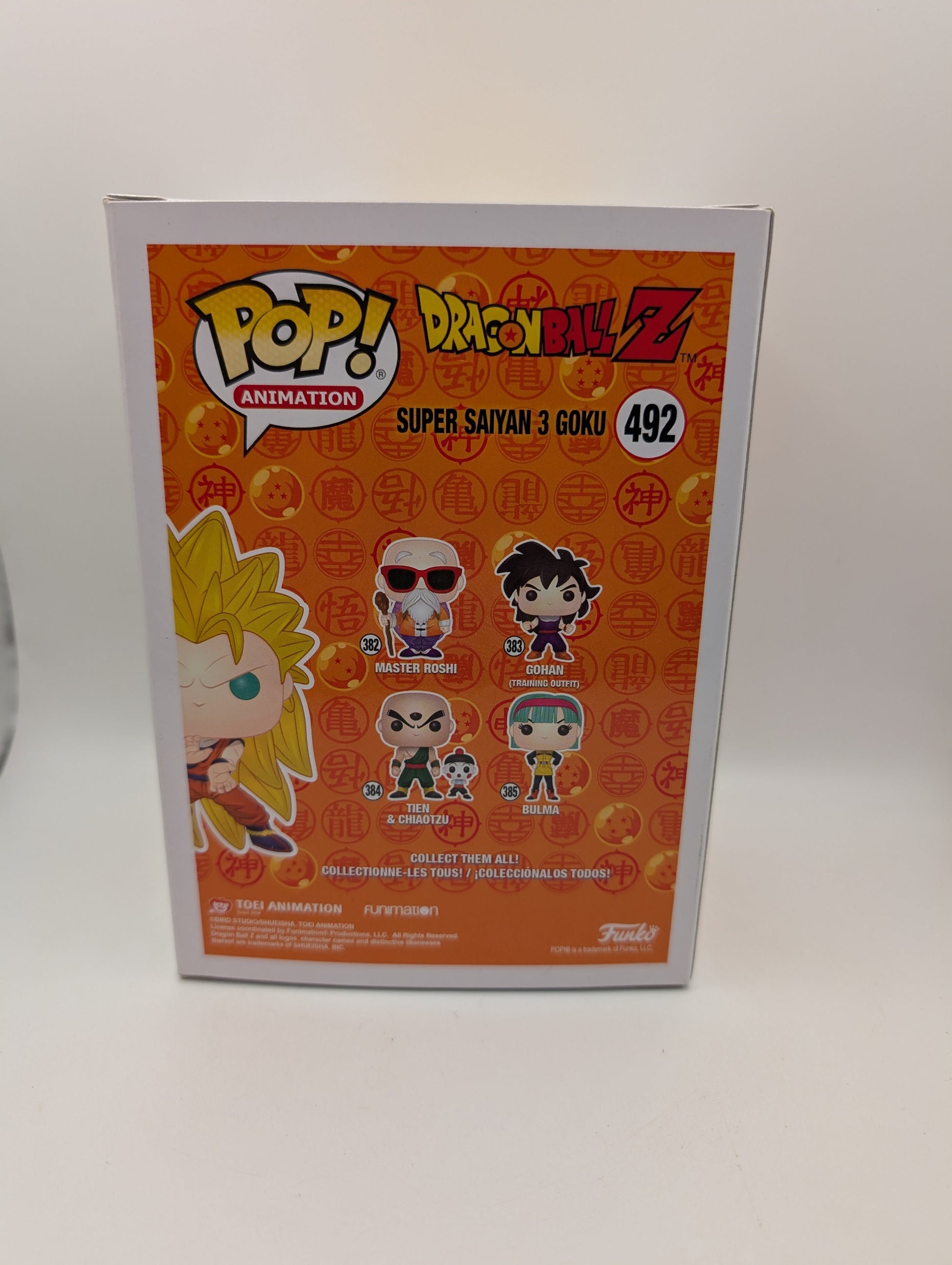 Funko Pop! Animation: Dragon Ball Z #492 Super Saiyan 3 Goku FRENLY BRICKS - Open 7 Days