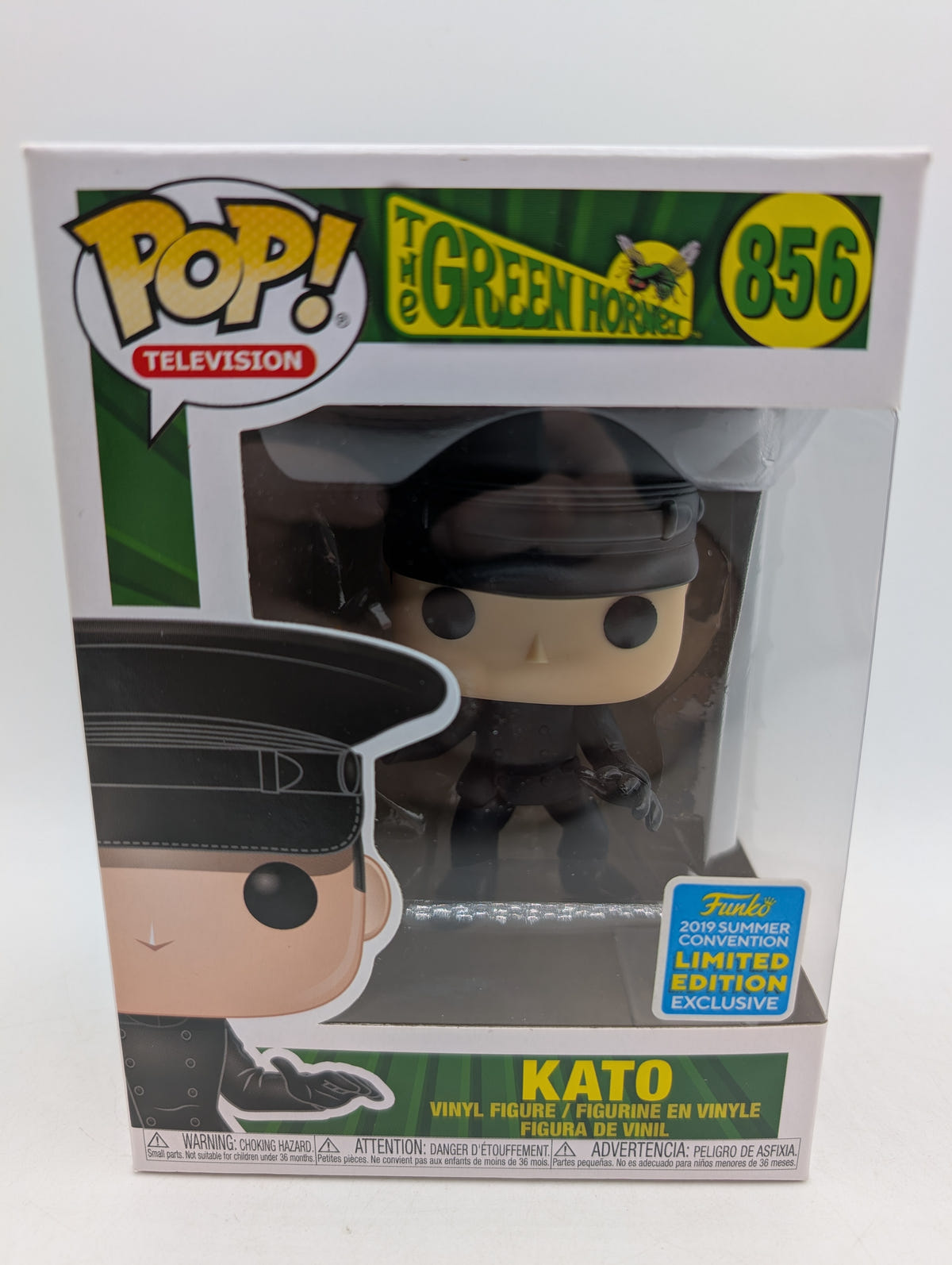 Funko POP! The Green Hornet Kato #856 2019 Summer Con Exclusive image 1