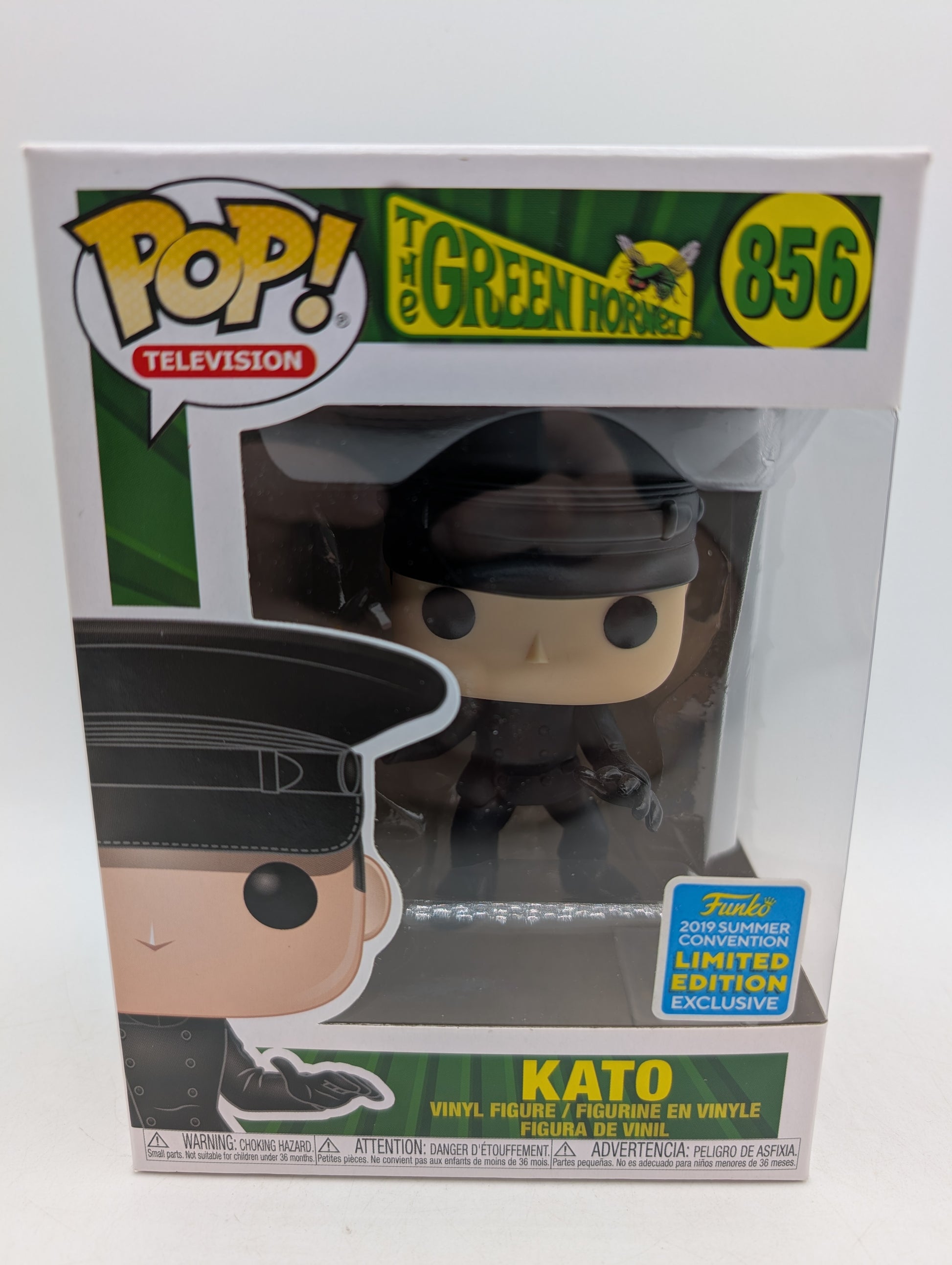 Funko POP! The Green Hornet Kato #856 2019 Summer Con Exclusive image 1