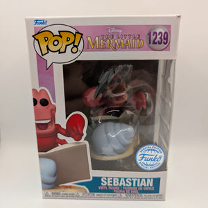 The Little Mermaid (1989) - Sebastian Pop! Vinyl Figure (RS) #1239 FRENLY BRICKS - Open 7 Days