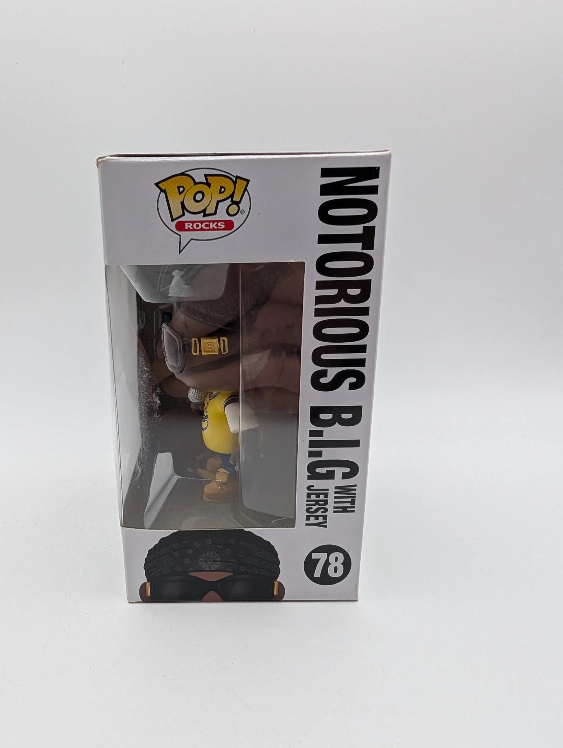 Funko Pop Notorious Big B.I.G. #78 Biggie Smalls Jersey Gangster Rap FRENLY BRICKS - Open 7 Days