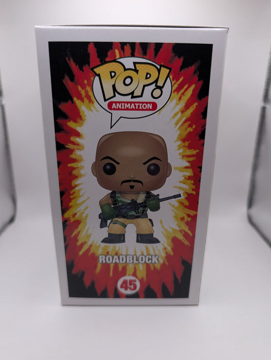 Funko Pop G.I. JOE - Roadblock #45 FRENLY BRICKS - Open 7 Days