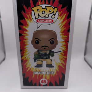 Funko Pop G.I. JOE - Roadblock #45 FRENLY BRICKS - Open 7 Days