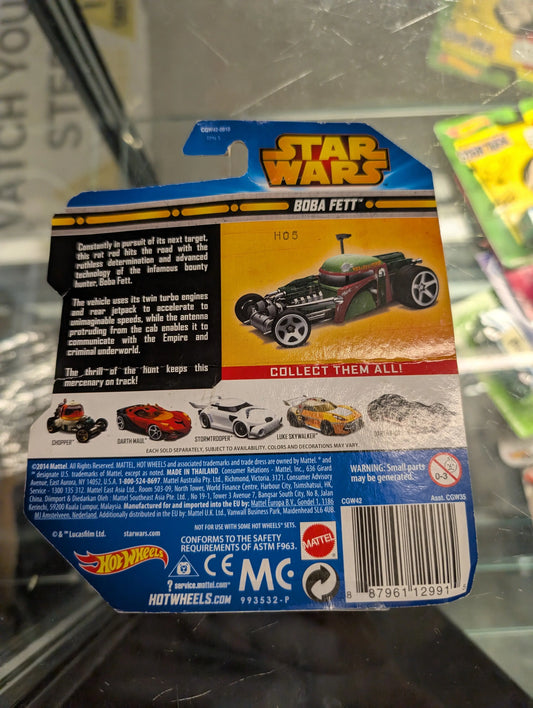2014 Hot Wheels Star Wars BOBA FETT FRENLY BRICKS - Open 7 Days