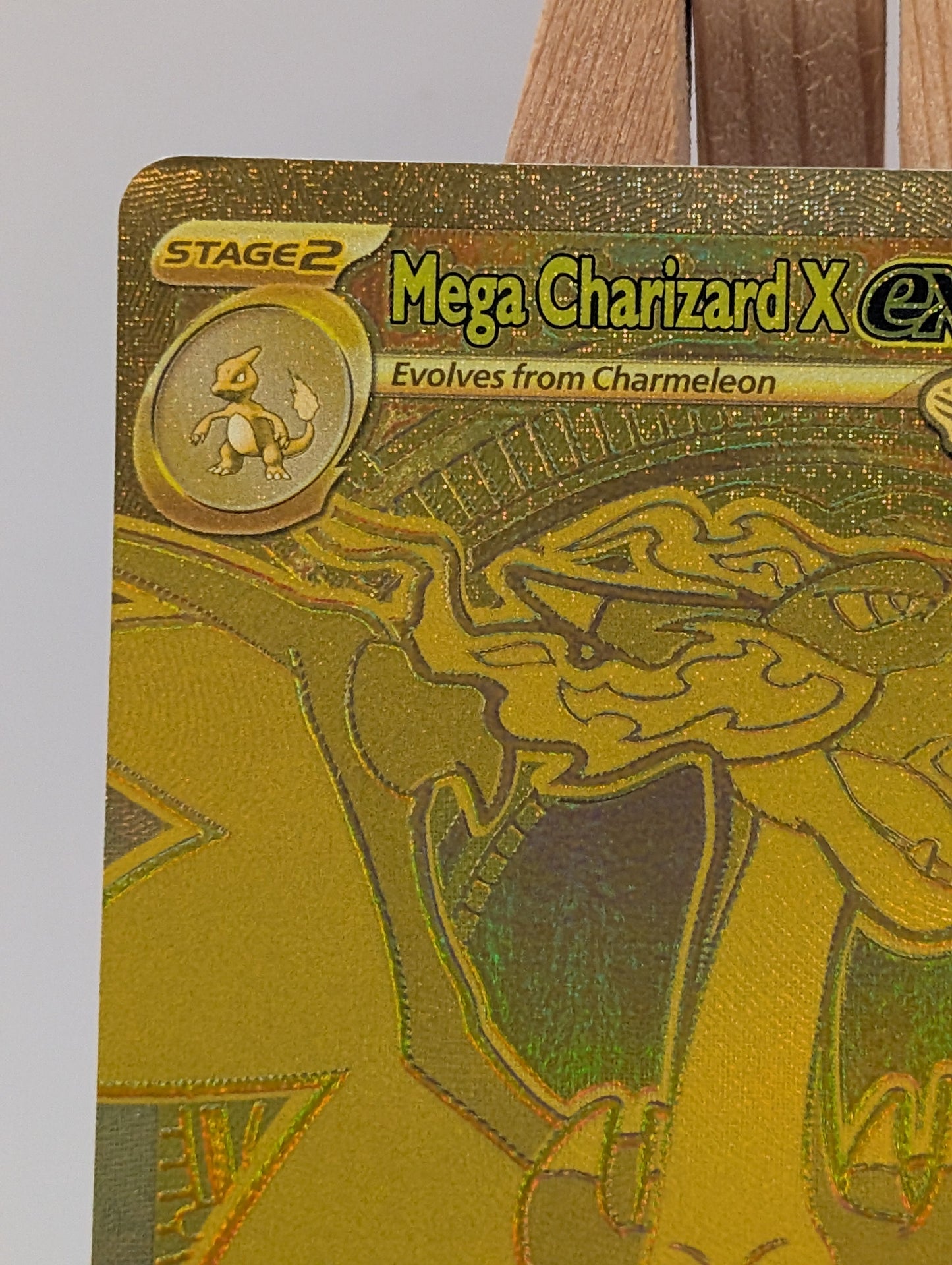 Mega Charizard X EX 130/094 Gold - Phantasmal Flames Lp FRENLY BRICKS - Open 7 Days
