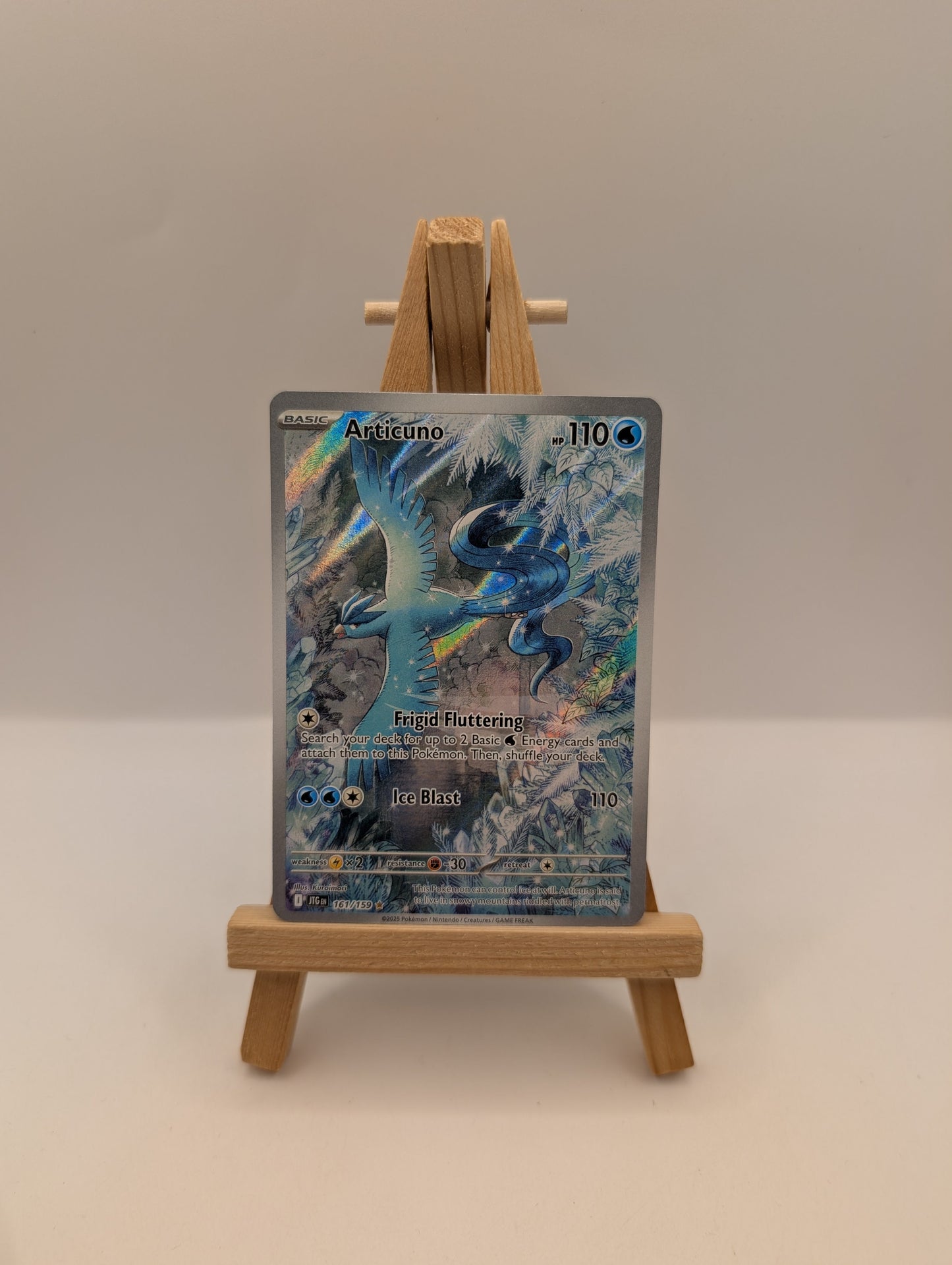 Pokemon Journey Together - Articuno AR 161/159 NM FRENLY BRICKS - Open 7 Days