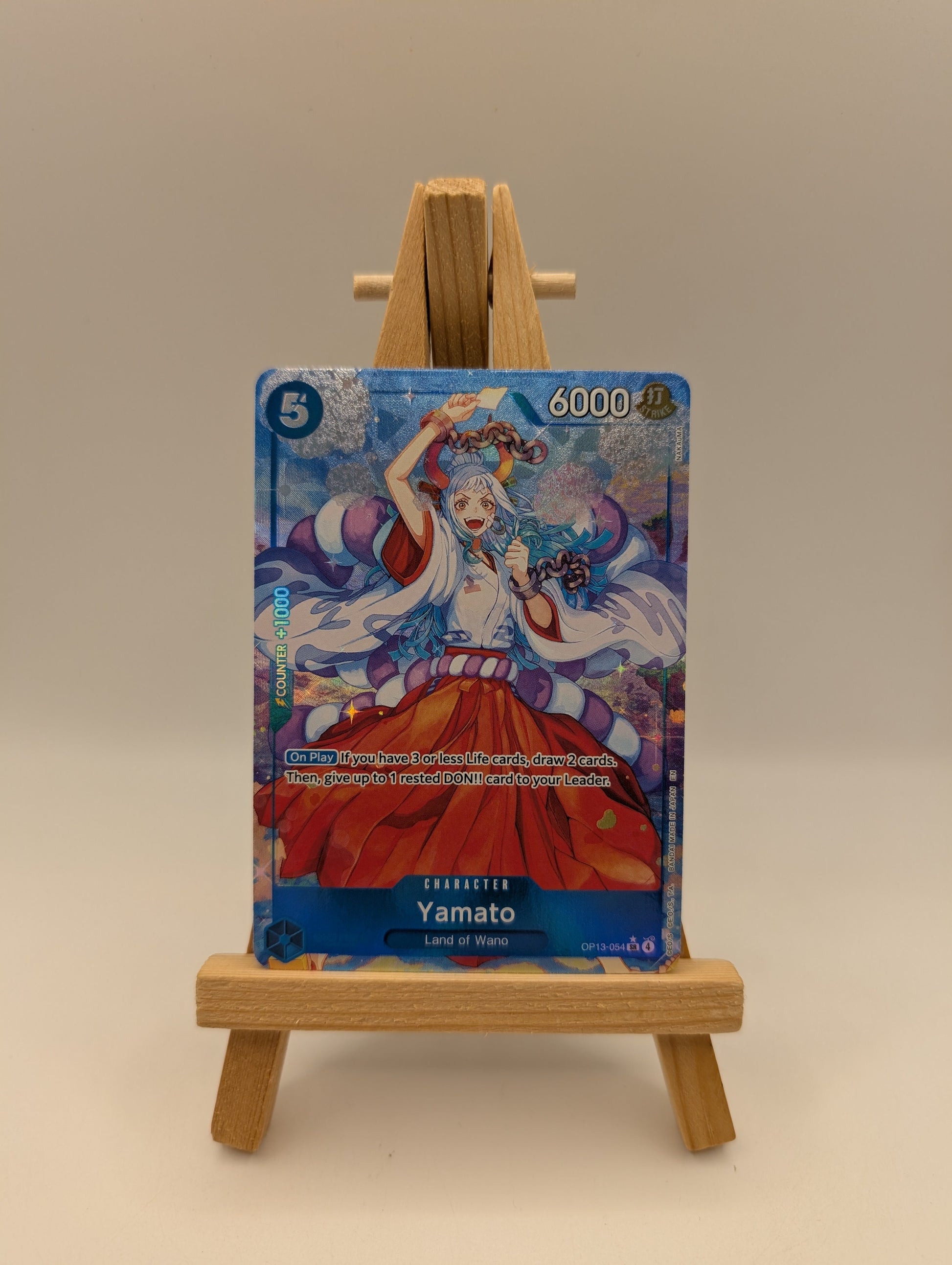 Yamato (Alternate Art) OP13-054 Carrying On His Will Foil FRENLY BRICKS - Open 7 Days