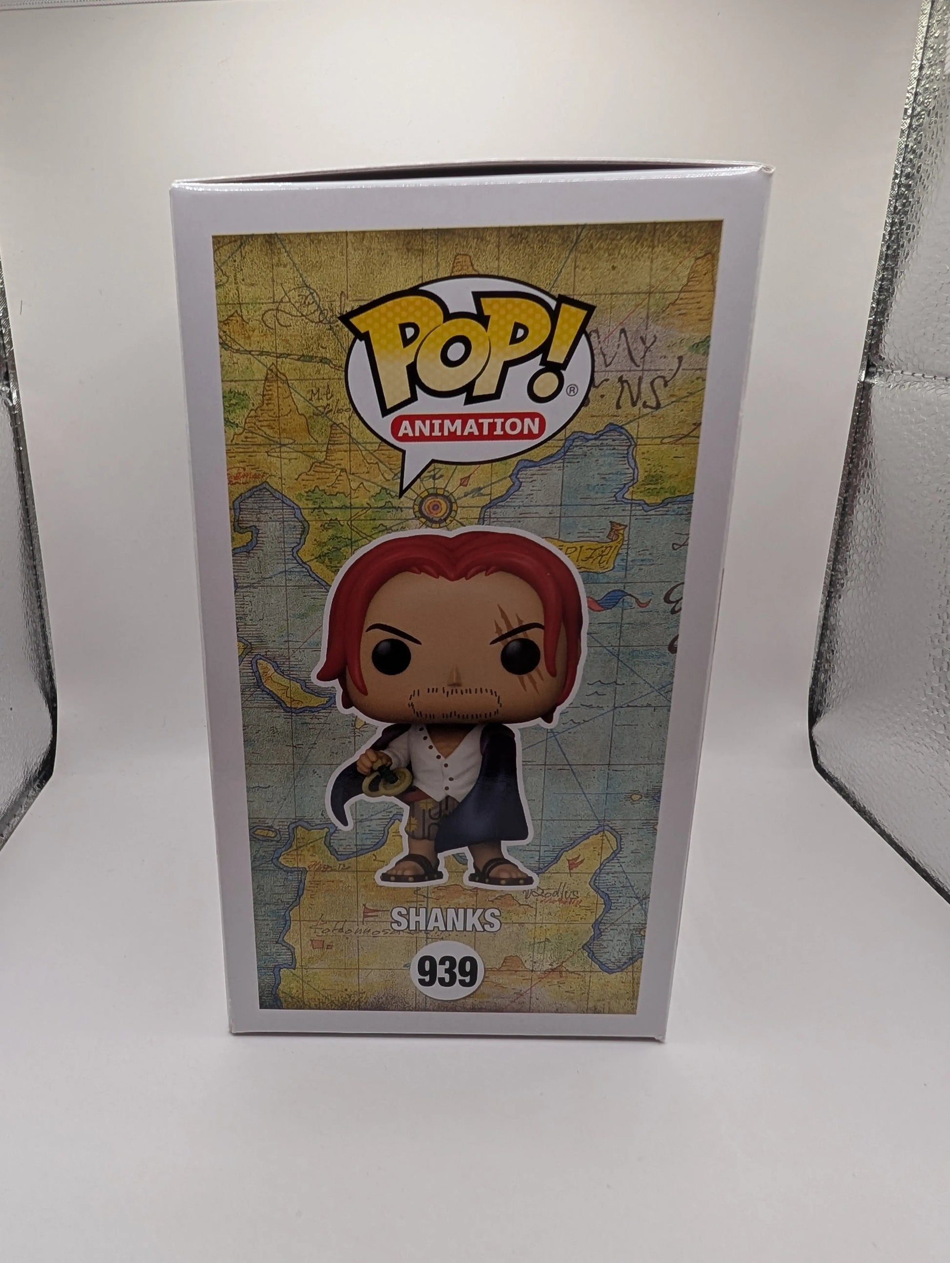 Funko Pop! Shanks (Big Apple Collectibles) 939 One Piece Anime FRENLY BRICKS - Open 7 Days