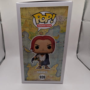 Funko Pop! Shanks (Big Apple Collectibles) 939 One Piece Anime FRENLY BRICKS - Open 7 Days