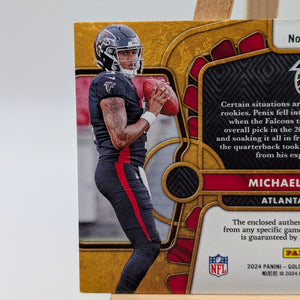 24 Panini Rookie Patch Auto RPA Michael Penix Jr. /49 Panini Gold Standard FRENLY BRICKS - Open 7 Days