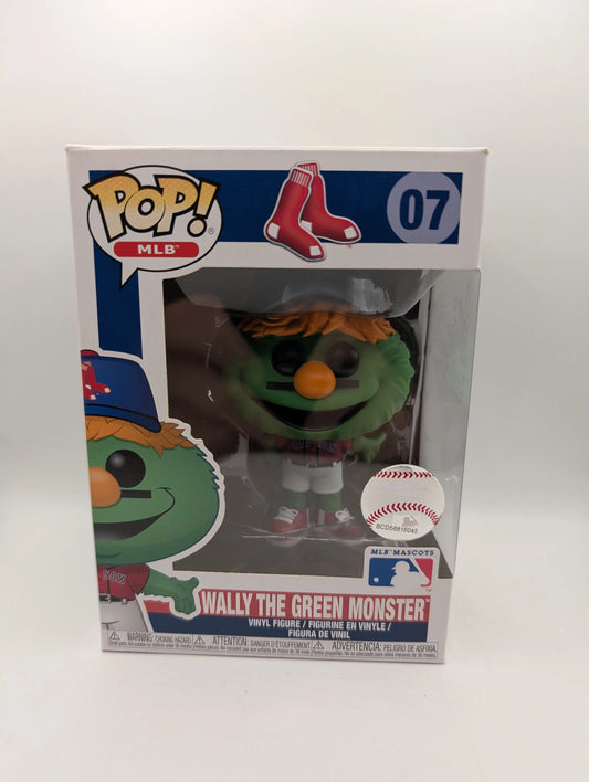 FUNKO POP MLB BOSTON RED SOX #07 WALLY THE GREEN MONSTER Baseball FRENLY BRICKS - Open 7 Days