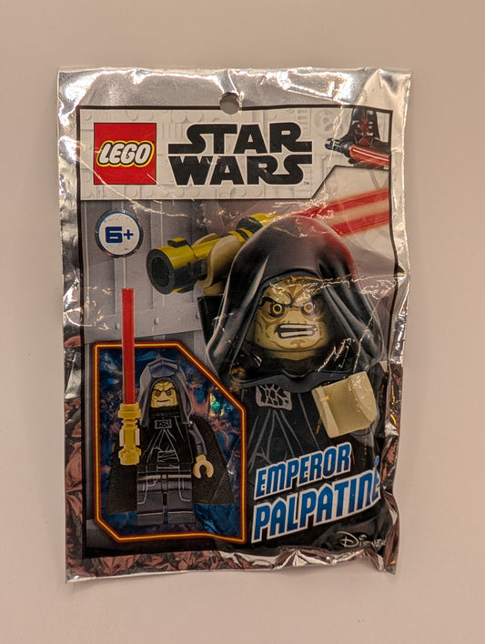 LEGO 912169 STAR WARS EMPEROR PALPATINE Promo Foil Pack Set  DISNEY FRENLY BRICKS - Open 7 Days