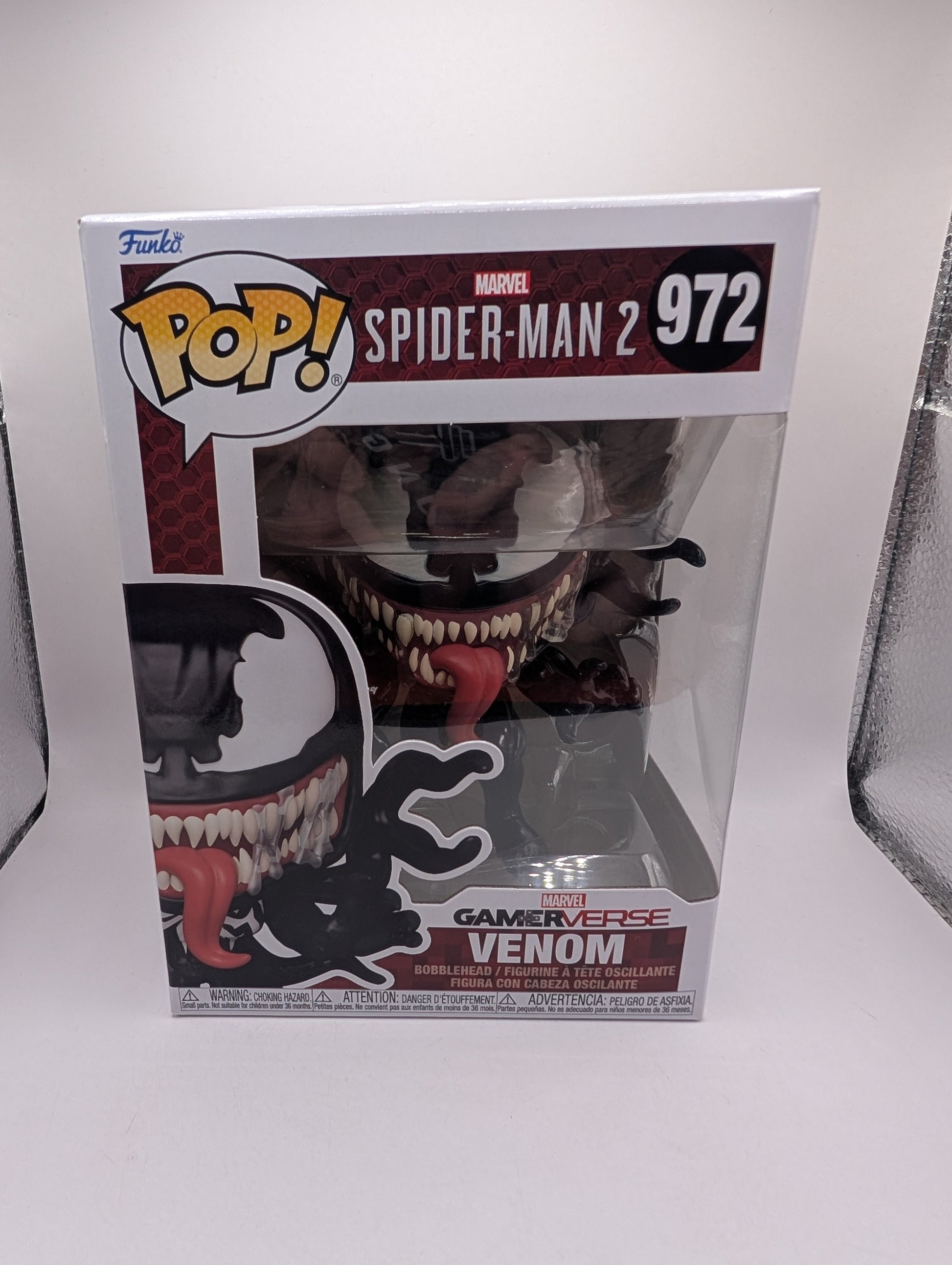 VENOM SPIDER-MAN 972 Funko Pop Vinyl FRENLY BRICKS - Open 7 Days