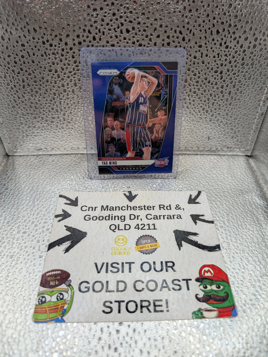 2024-25 Panini Prizm Basketball Yao Ming Legends Blue /199 #284 FRENLY BRICKS - Open 7 Days