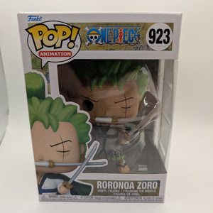 Roronoa Zoro 923 One Piece Funko Pop Vinyl FRENLY BRICKS - Open 7 Days