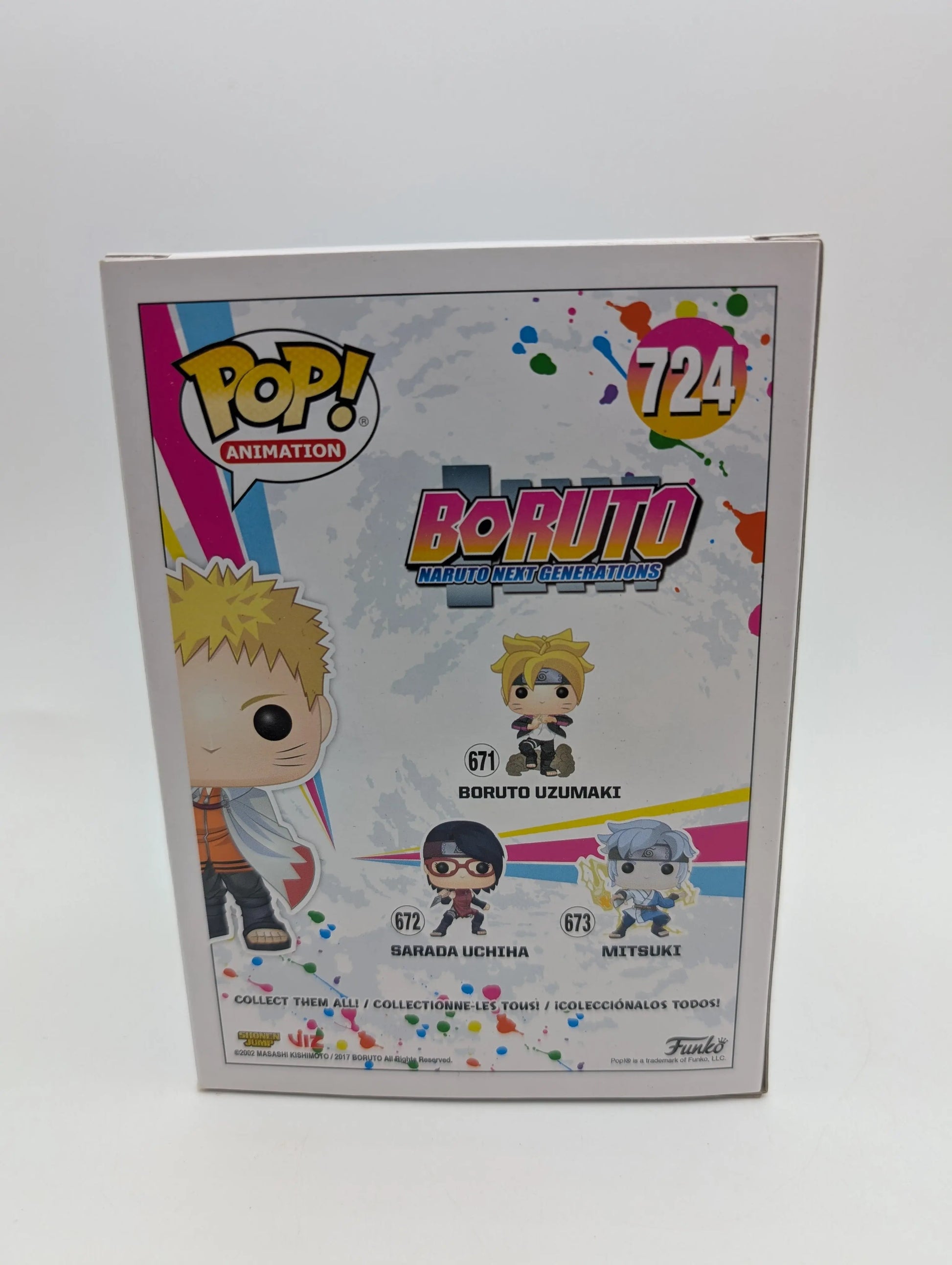 Funko Pop! Boruto: Naruto Next Generations - Naruto (Hokage) #724 FRENLY BRICKS - Open 7 Days