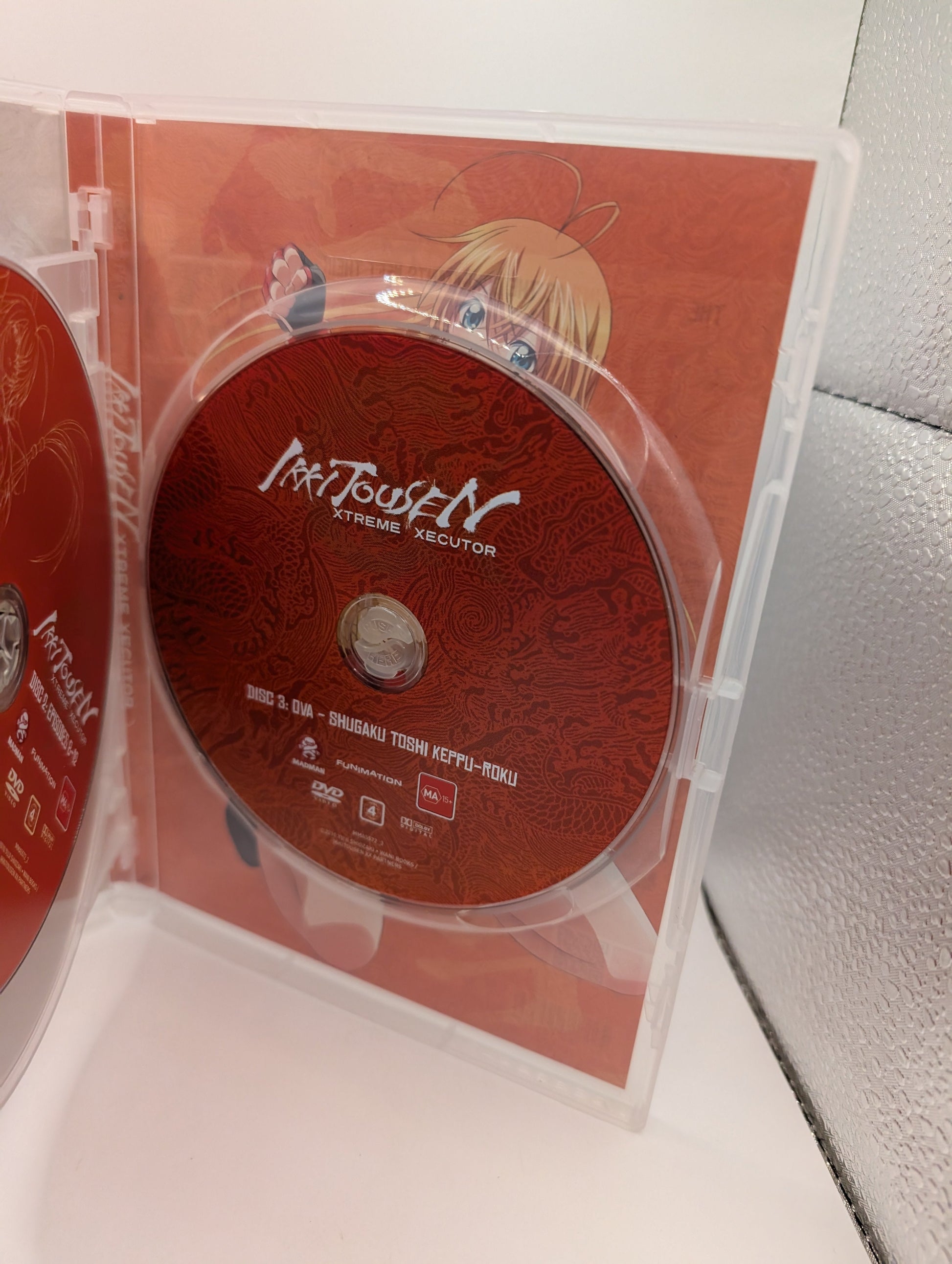 Ikki Tousen Xtreme Xecutor Collection DVD Season 4 Rare A36 FRENLY BRICKS - Open 7 Days