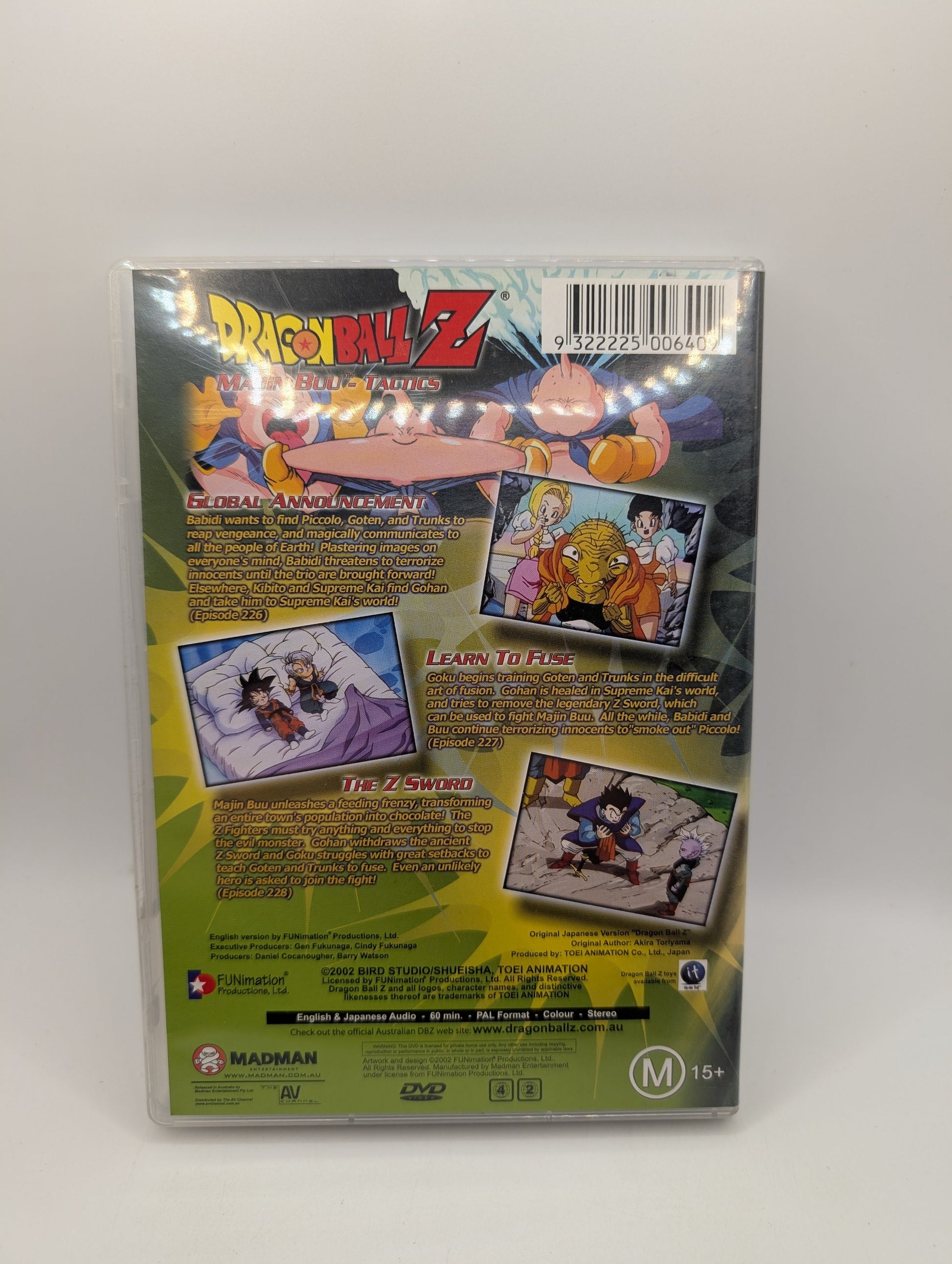 Dragon Ball Z : Vol 5 : Part 2 (DVD, 2002) FRENLY BRICKS - Open 7 Days