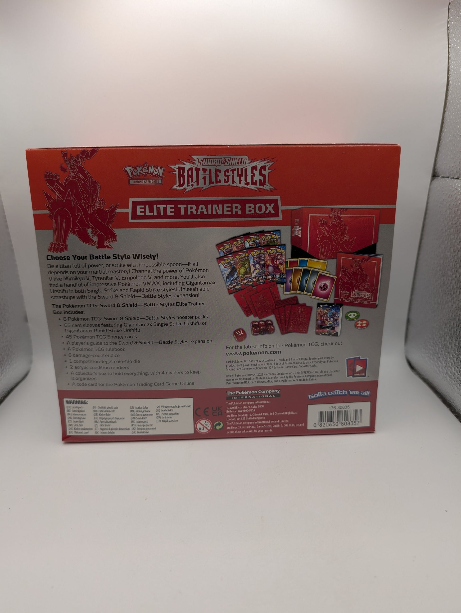 Pokemon TCG Battle Styles Elite Trainer Box ETB (NEW) (SEALED) FRENLY BRICKS - Open 7 Days