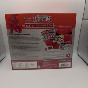 Pokemon TCG Battle Styles Elite Trainer Box ETB (NEW) (SEALED) FRENLY BRICKS - Open 7 Days