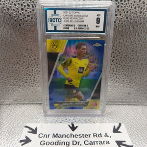 2021-22 Topps Chrome Bundesliga JUDE BELLINGHAM BCTC 9 /150 FRENLY BRICKS - Open 7 Days