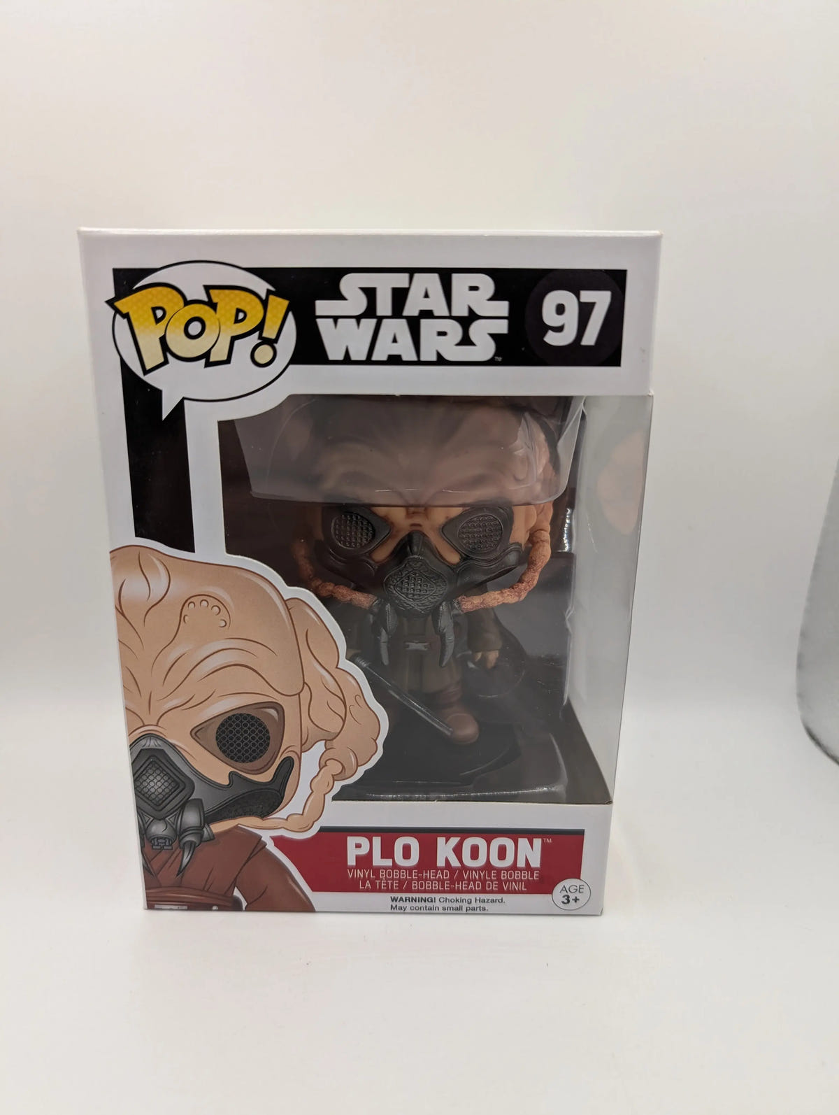 Star Wars: Plo Koon Funko Pop Vinyl Figure #97  2016 FRENLY BRICKS - Open 7 Days image 1