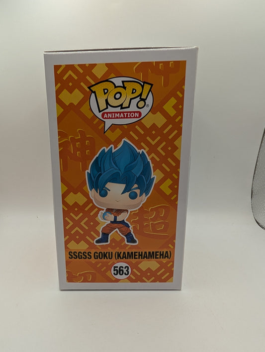 Pop Vinyl 563 - Dragon Ball Super - SSGSS Goku (Kamehameha) - Special Edition FRENLY BRICKS - Open 7 Days