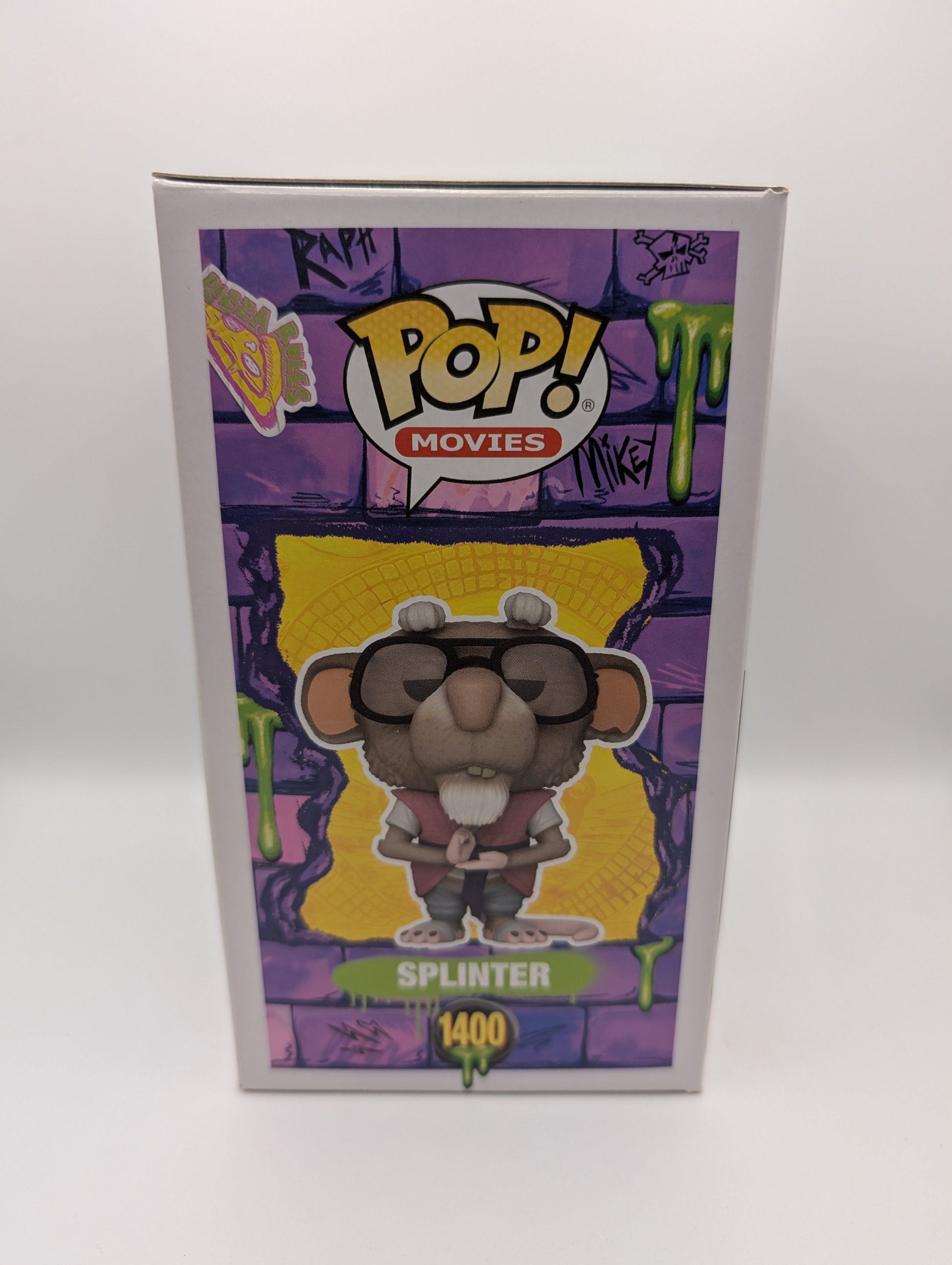 Funko Pop! Movies TMNT Mutant Mayhem - Splinter #1400 FRENLY BRICKS - Open 7 Days