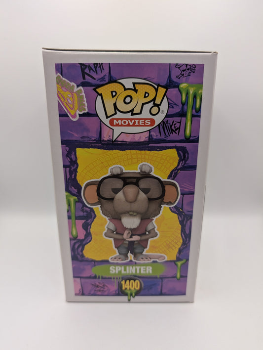 Funko Pop! Movies TMNT Mutant Mayhem - Splinter #1400 FRENLY BRICKS - Open 7 Days