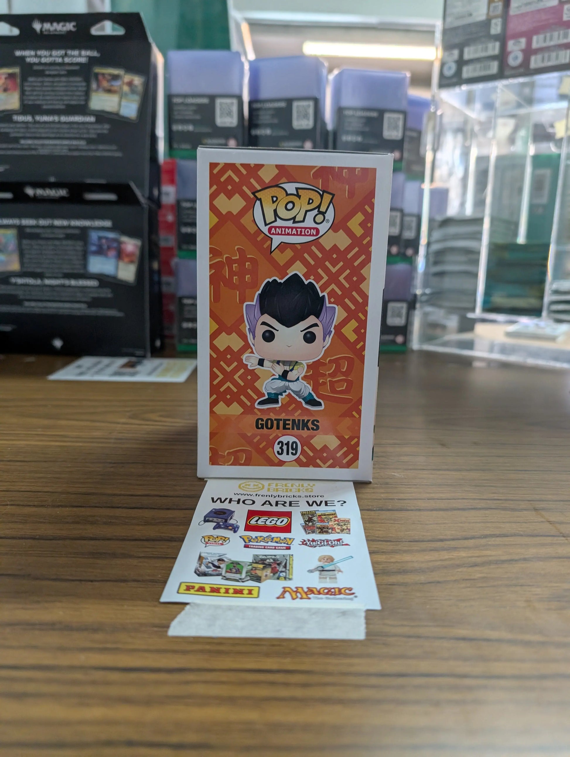 FUNKO Pop Vinyl Gotenks #319 FRENLY BRICKS - Open 7 Days