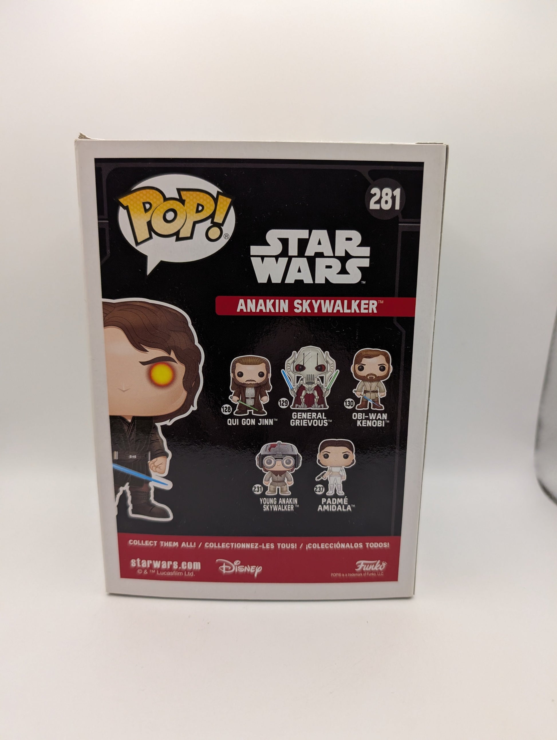 Star Wars #281 Anakin Skywalker Dark Side Funko Pop Vinyl Exclusive FRENLY BRICKS - Open 7 Days