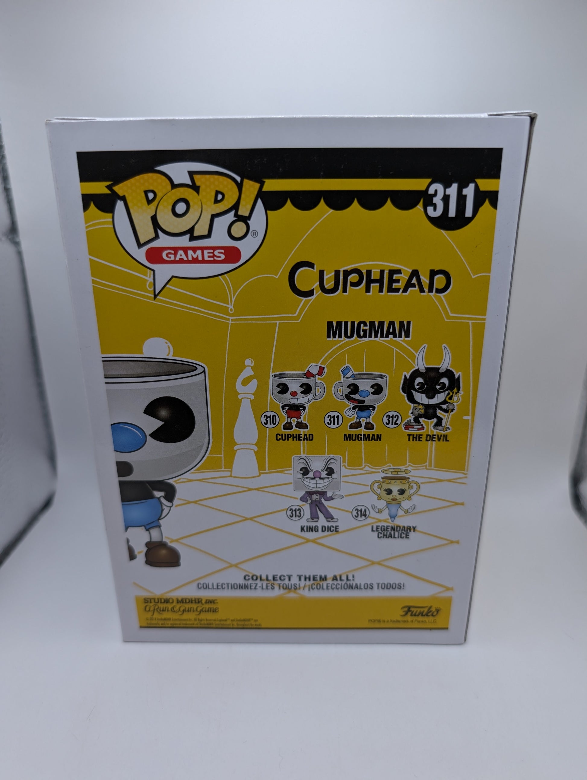 Funko Pop Games Cuphead Mugman #311 Vinyl Figure FRENLY BRICKS - Open 7 Days