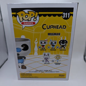 Funko Pop Games Cuphead Mugman #311 Vinyl Figure FRENLY BRICKS - Open 7 Days