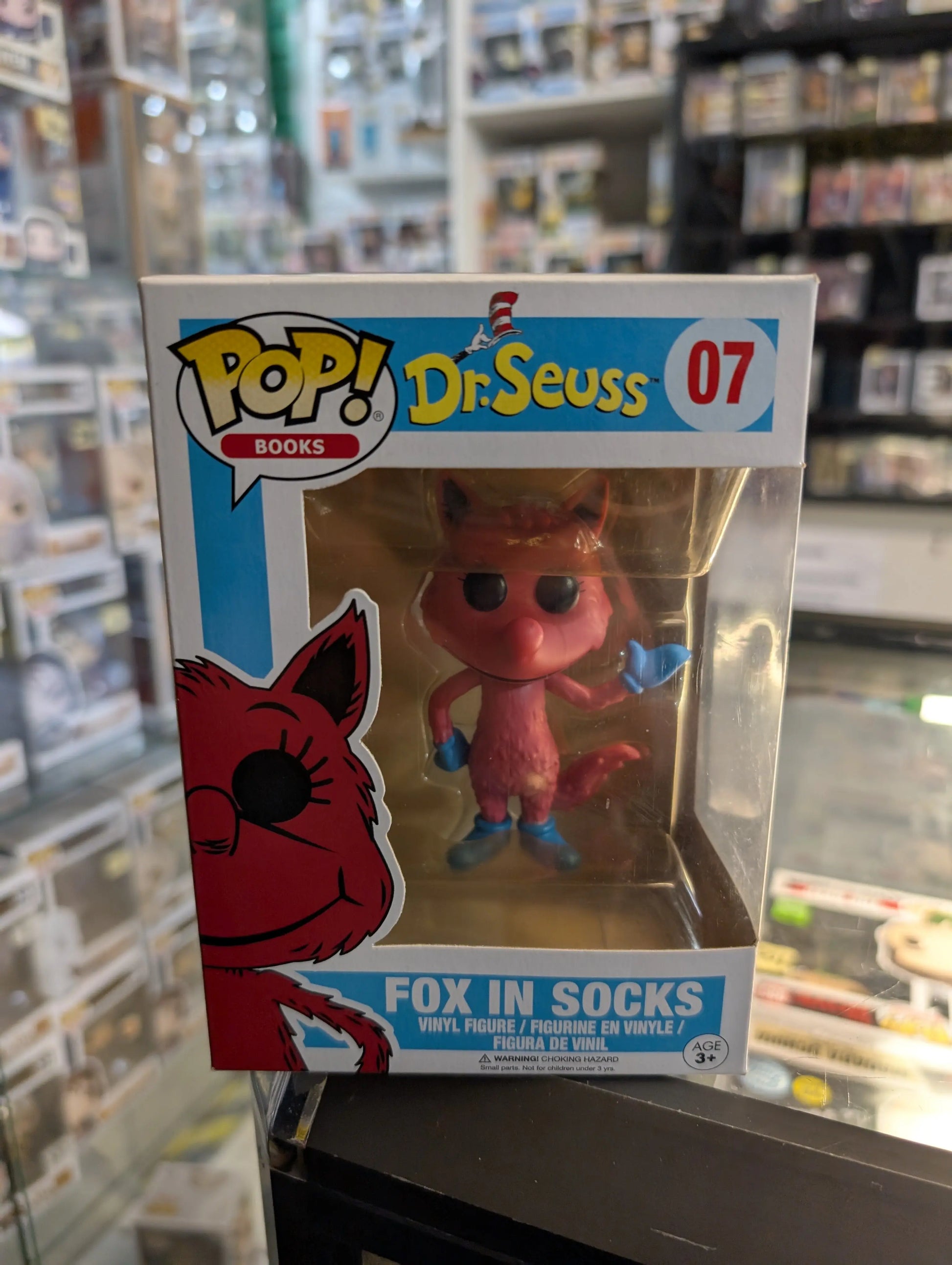 Books Funko Pop - Fox in Socks - Dr. Seuss - No 07 FRENLY BRICKS - Open 7 Days