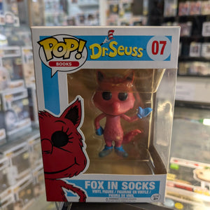Books Funko Pop - Fox in Socks - Dr. Seuss - No 07 FRENLY BRICKS - Open 7 Days