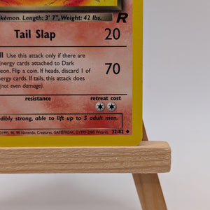 Pokemon - Dark Charmeleon - Team Rocket - W Stamp 32/82 WOTC FRENLY BRICKS - Open 7 Days