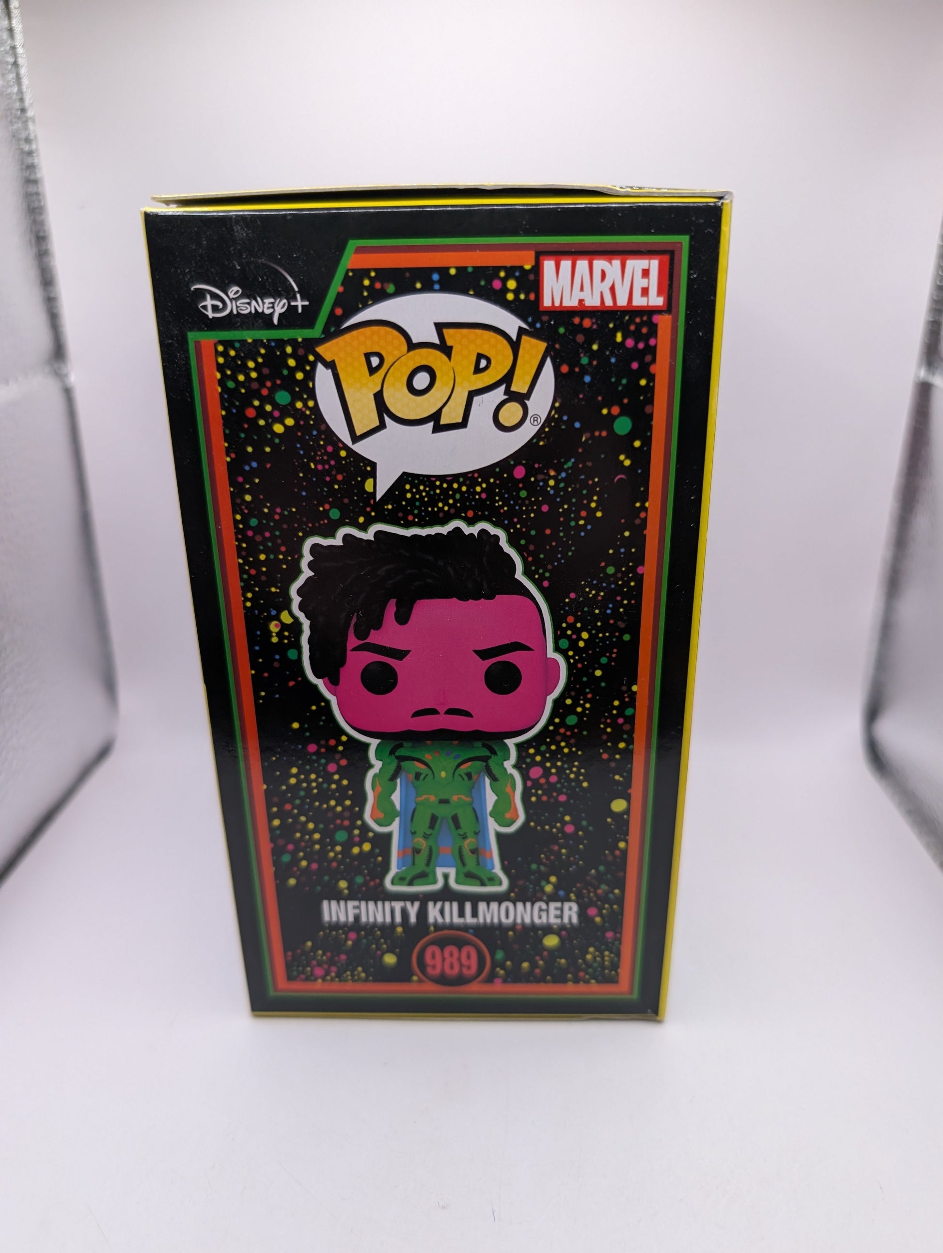 RARE Black Light Infinity Killmonger 989 Funko Pop Vinyl FRENLY BRICKS - Open 7 Days