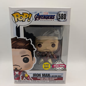 Iron Man I Am Iron Man Glow 580 Avengers Endgame Marvel Funko Pop Vinyl